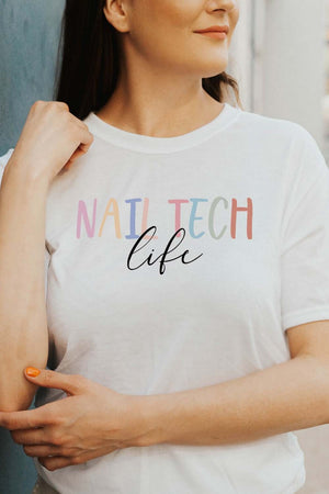 Nail Tech Life - Pastel - Graphic Tee