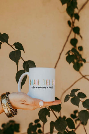 Nail Tech - Care Empower Kind - Coffee Mug