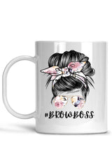 Brow Boss - Messy Bun Mug