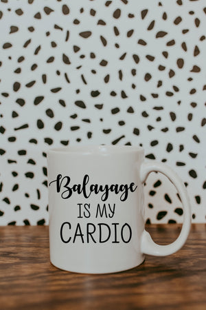 Balayage Is My Cardio Mug