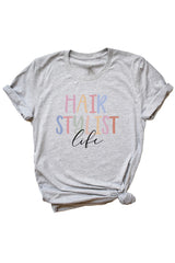 Hair Stylist Life - pastel letters Tee