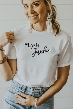 Women's White Lash Junkie Shirt
