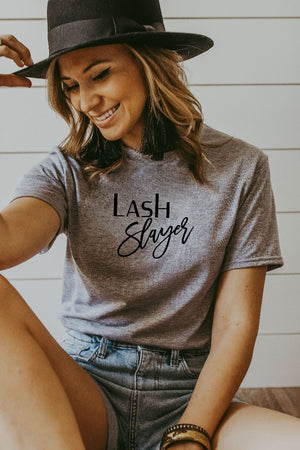 Women's Grey Lash Slayer Shirt
