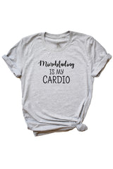 Women's Grey Microblading Is My Cardio Shirt