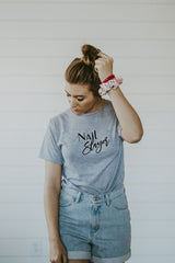 Women's Grey Nail Slayer Shirt