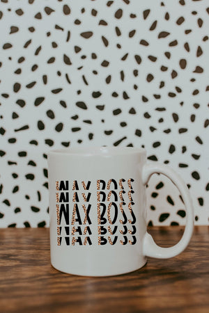 Wax Boss - Black Leopard - Coffee Mug