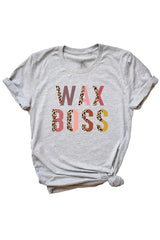 Wax Boss - Half Leopard - Graphic Tee
