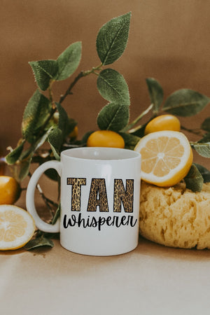 White Tan Whisperer Mug