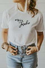 Women's White Wax Junkie Shirt