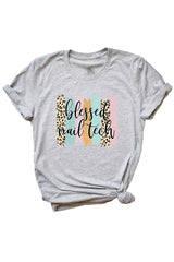 Blessed Nail Tech - Brushstroke - Graphic Tee